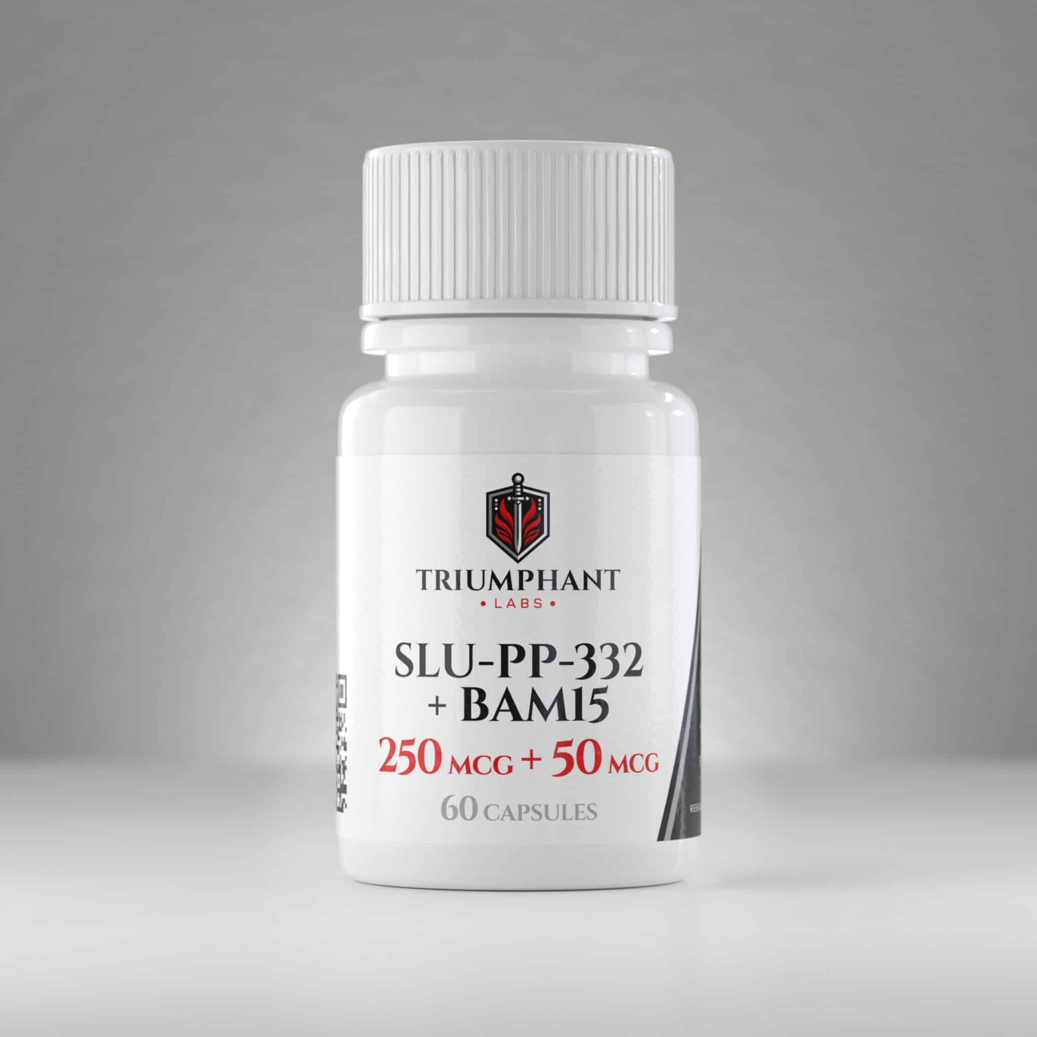 SLU-PP-332 250mcg + BAM15 50mcg - 60 Capsules